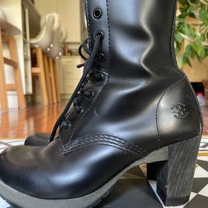 Dr Martens size 7 -Kick Ass high heeled Dr. Martens